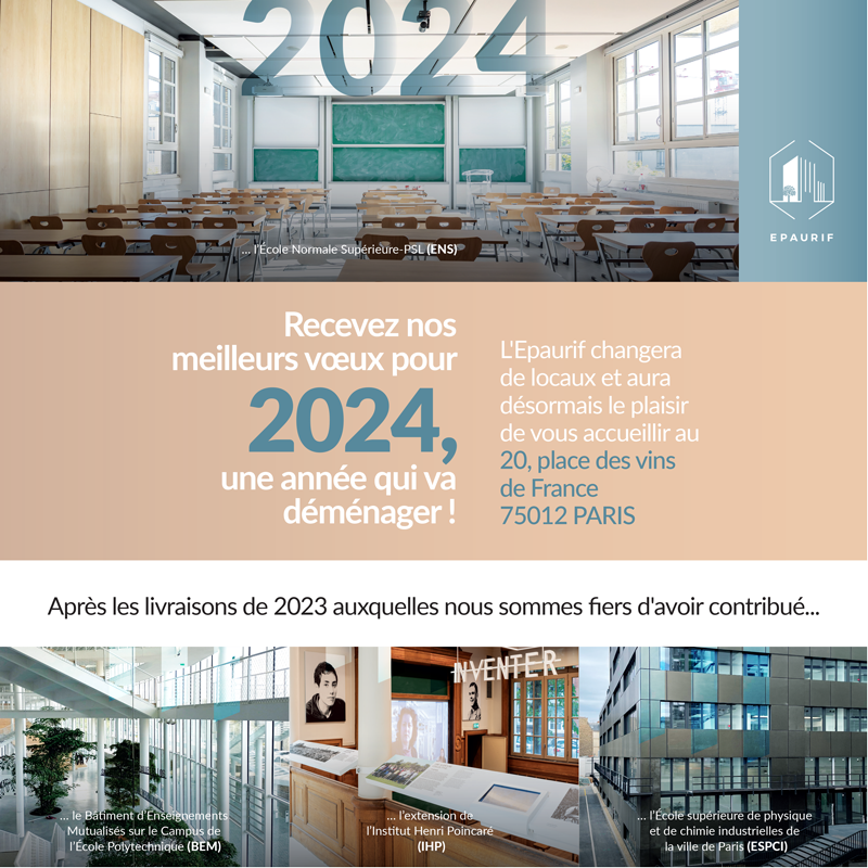 Nouvelle année, nouveau départ et toujours autant de beaux projets !