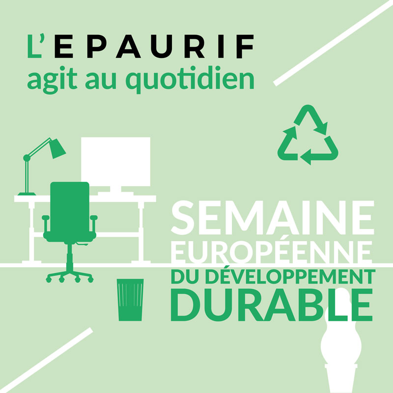 100 % de mobilier réemployé pour le siège de l’Epaurif : objectif tenu !