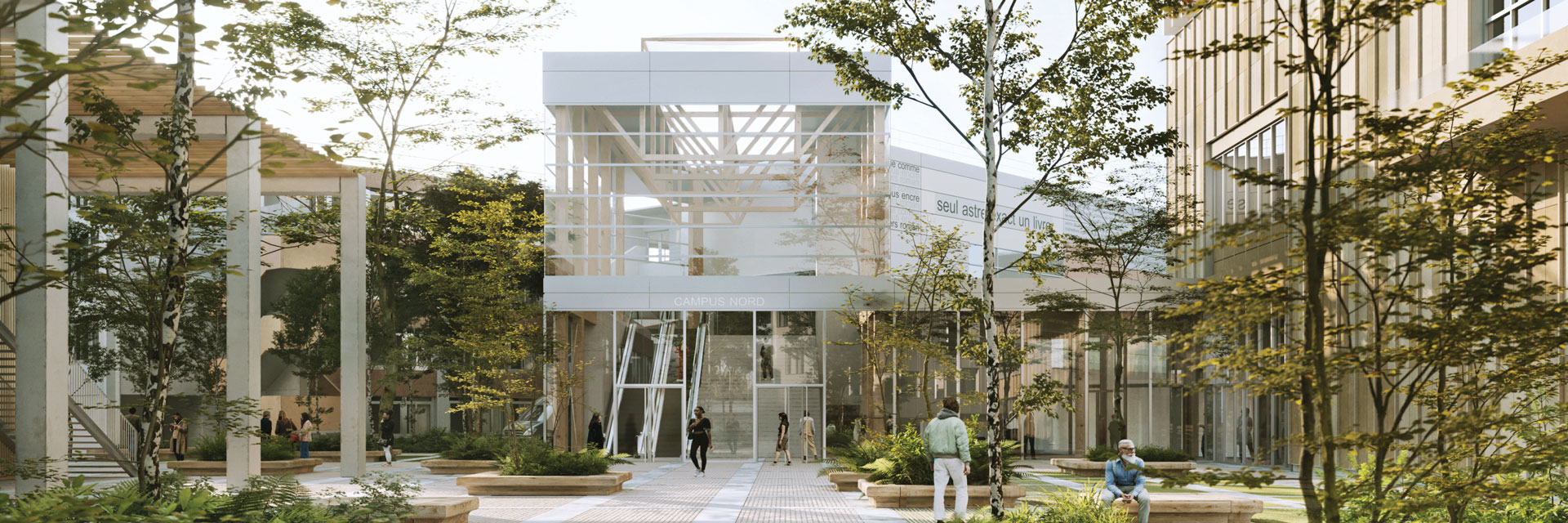 Mobilisation du réemploi pour un projet de l’université Paris 8 à Saint-Denis