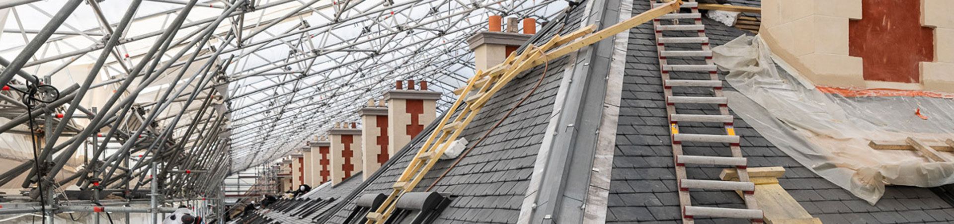 Rénovation des toitures et des façades du campus Lourcine