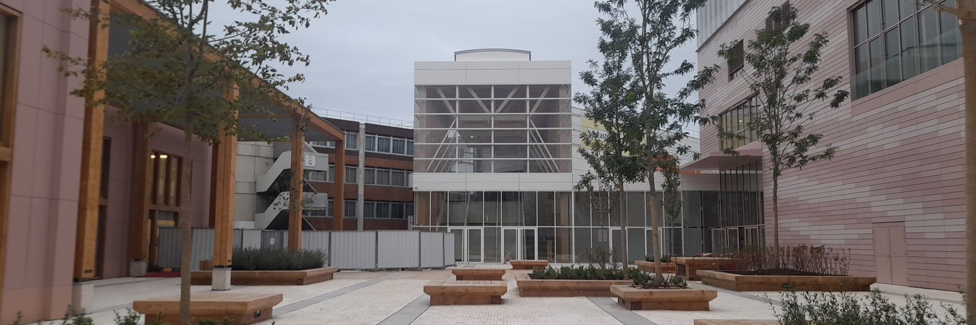 Le bâtiment H de l'université 8 Vincennes Saint-Denis fait sa première rentrée !